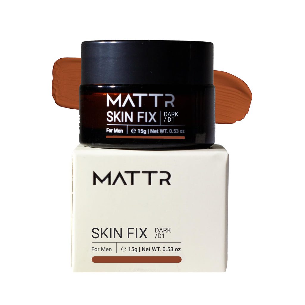 MATTR Skin Fix - Luxury Tinted Concealer for Men, 15g | Covers Blemishes, Razor Burns, Under-Eye Bags