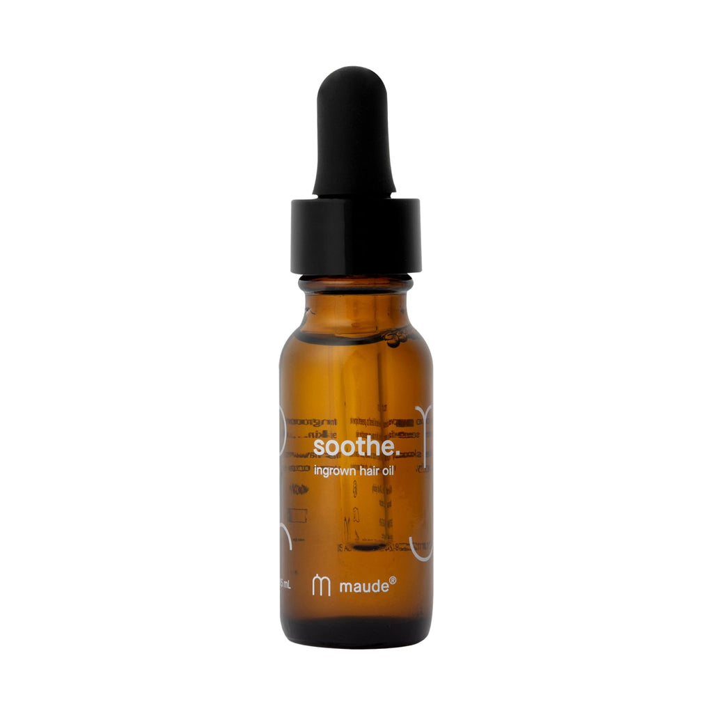 Maude Soothe - Ingrown Hair Oil & After Shave Care (0.5 oz) | Dermatologist-Approved
