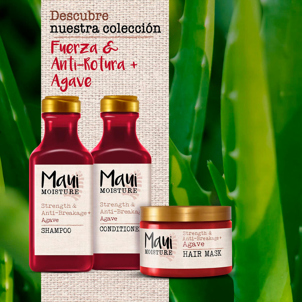 Maui Moisture Strength Anti-Breakage + Agave Conditioner for Color-Treated Hair | Vegan, Sulfate-Free
