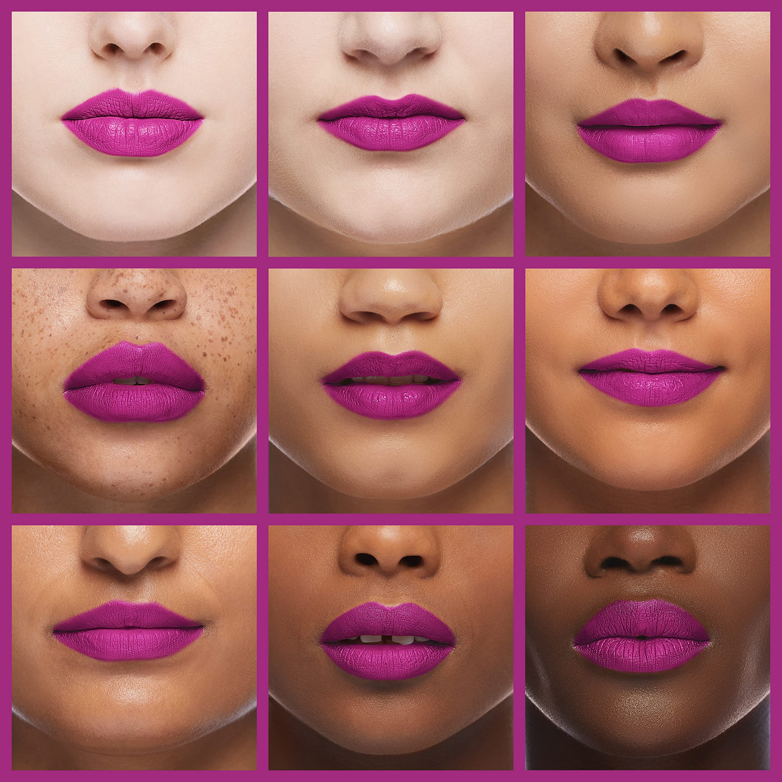 Maybelline New York Color Sensational Vivid Matte Liquid Lipstick, Orchid Shock — 0.26 oz