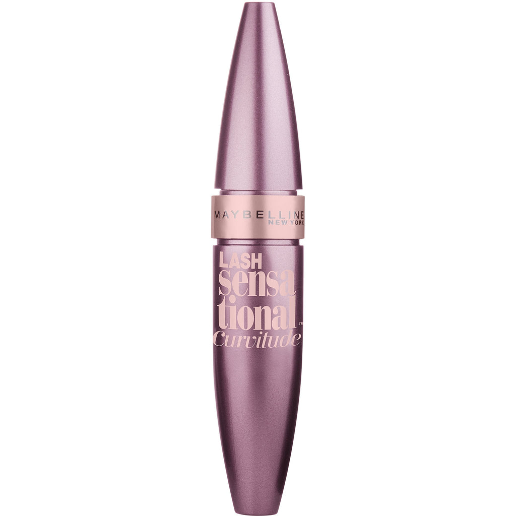 Maybelline Lash Sensational Curvitude Mascara – Washable, Brownish Black, 0.33 fl oz