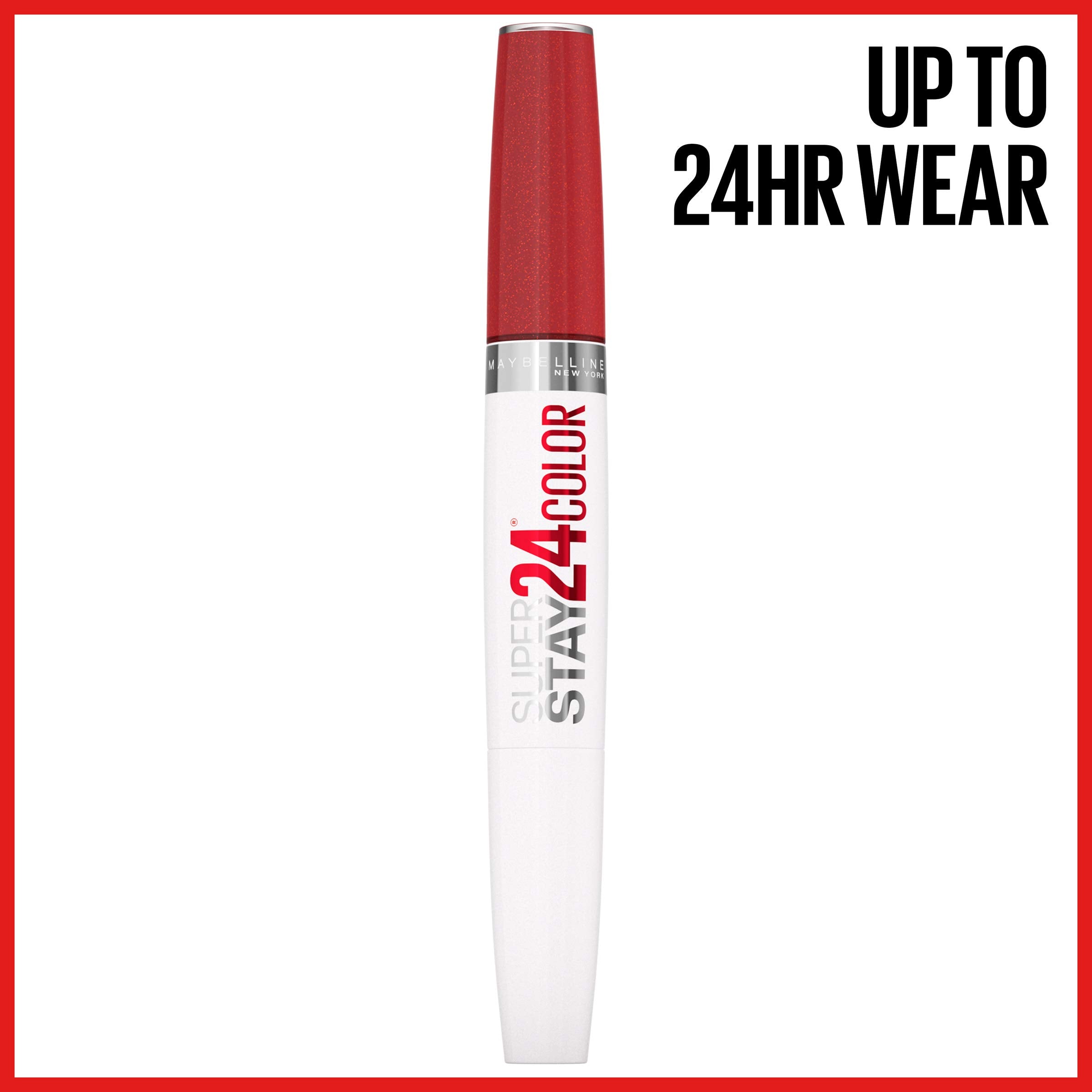 MAYBELLINE Super Stay 24 2-step Liquid Lipstick & Lip Balm — 925 Brooklyn Sunset (1 ct)