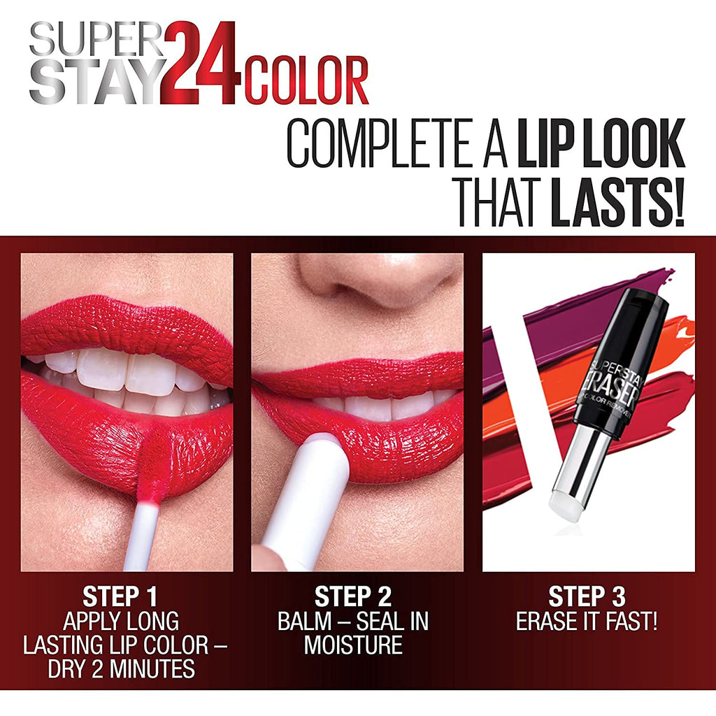 MAYBELLINE Super Stay 24 2-step Liquid Lipstick & Lip Balm — 925 Brooklyn Sunset (1 ct)