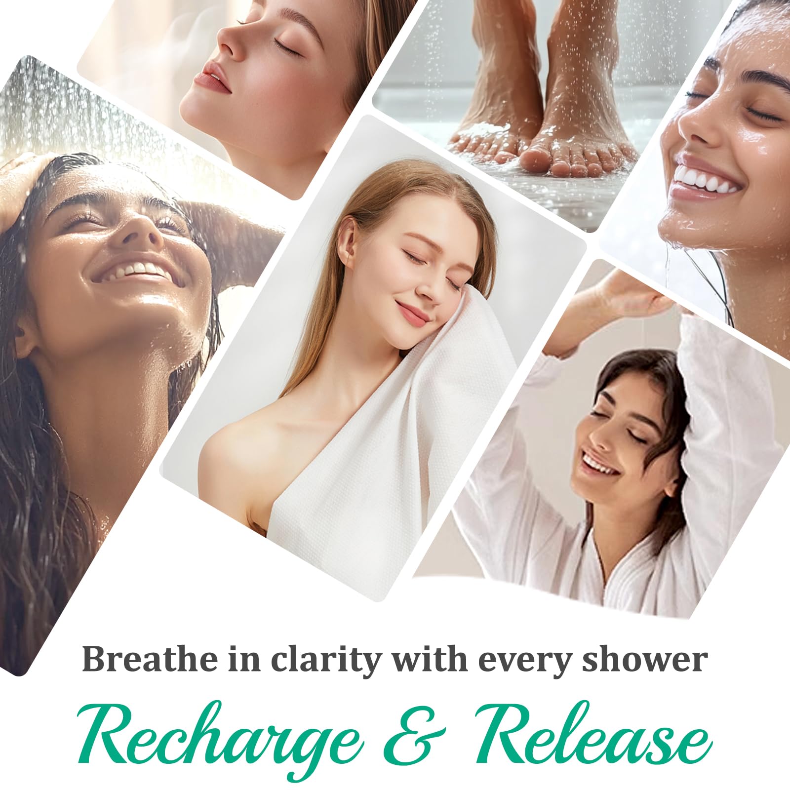 Maybeluck Eucalyptus Mint Shower Steamers 7 Pack – Natural Aromatherapy for Relaxation & Self-Care