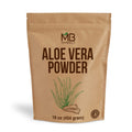 MB Herbals Aloe Vera Powder 1 lb | Aloe Barbadensis Powder for Skin Moisture & Hair Growth Support | External Use