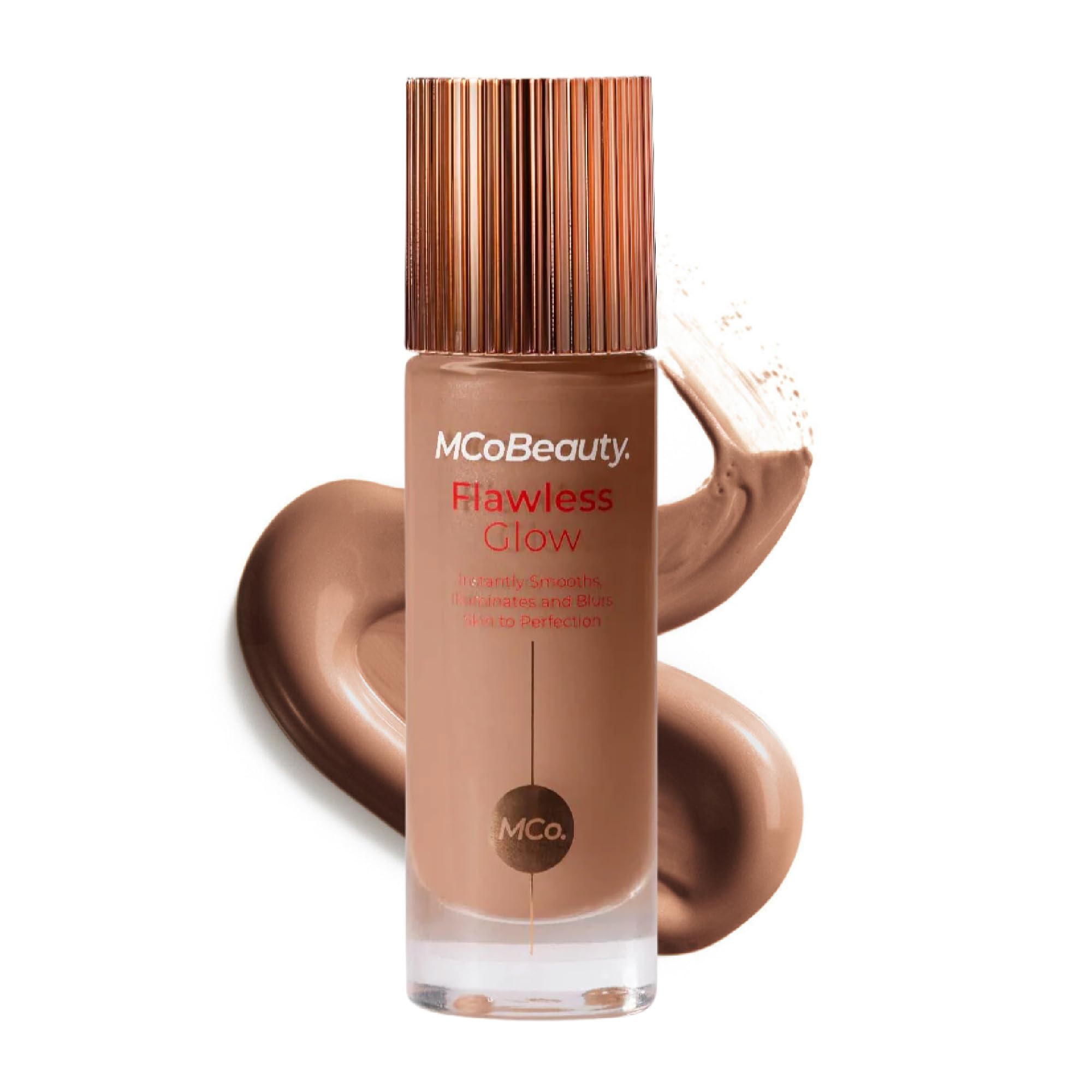 MCoBeauty Flawless Glow Luminous Skin Filter 7 Warm Honey - 4-in-1 Primer, Foundation Booster & Highlighter