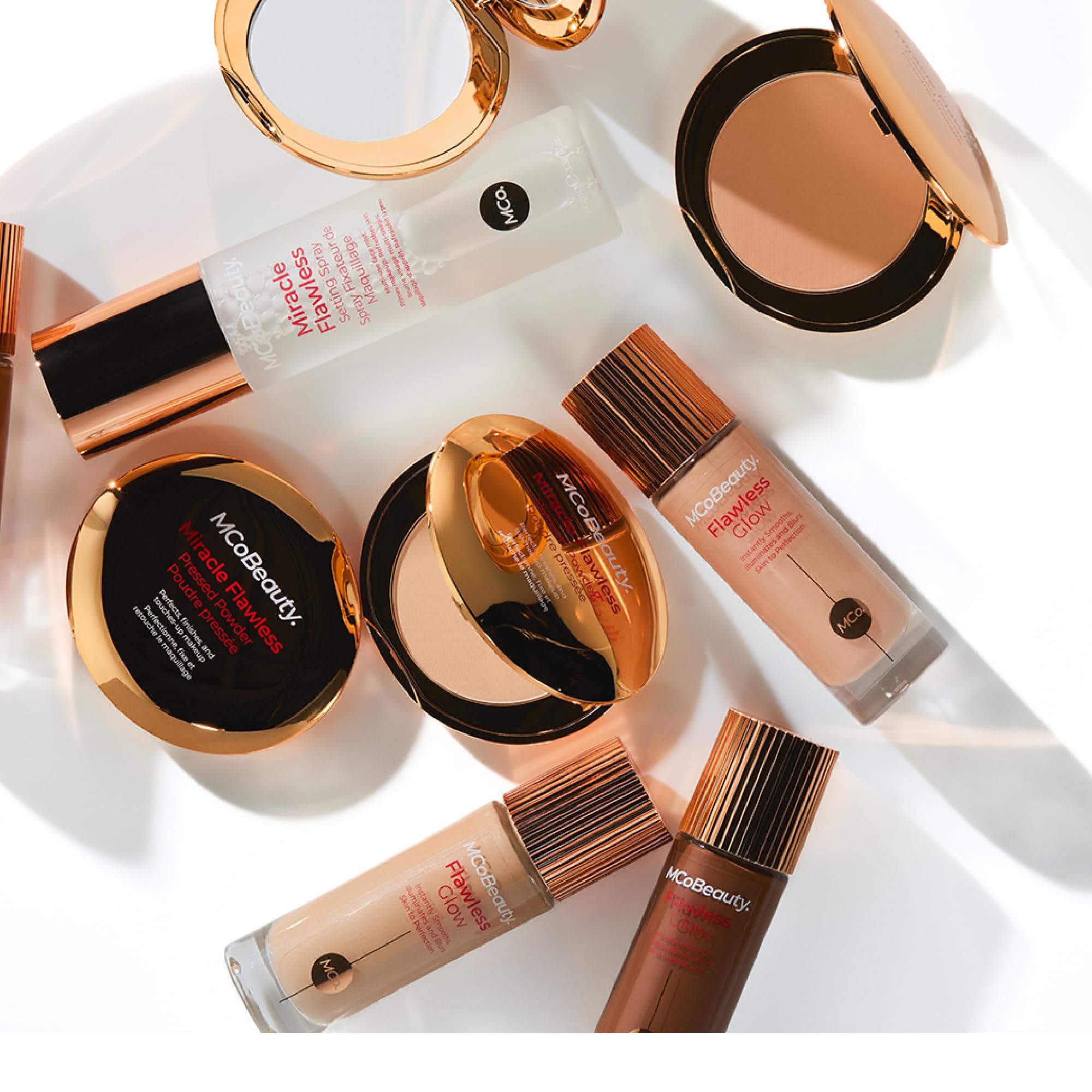 MCoBeauty Flawless Glow Luminous Skin Filter 7 Warm Honey - 4-in-1 Primer, Foundation Booster & Highlighter