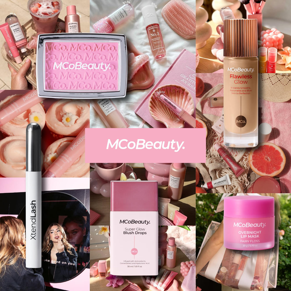 MCoBeauty Flawless Glow Luminous Skin Filter 7 Warm Honey - 4-in-1 Primer, Foundation Booster & Highlighter