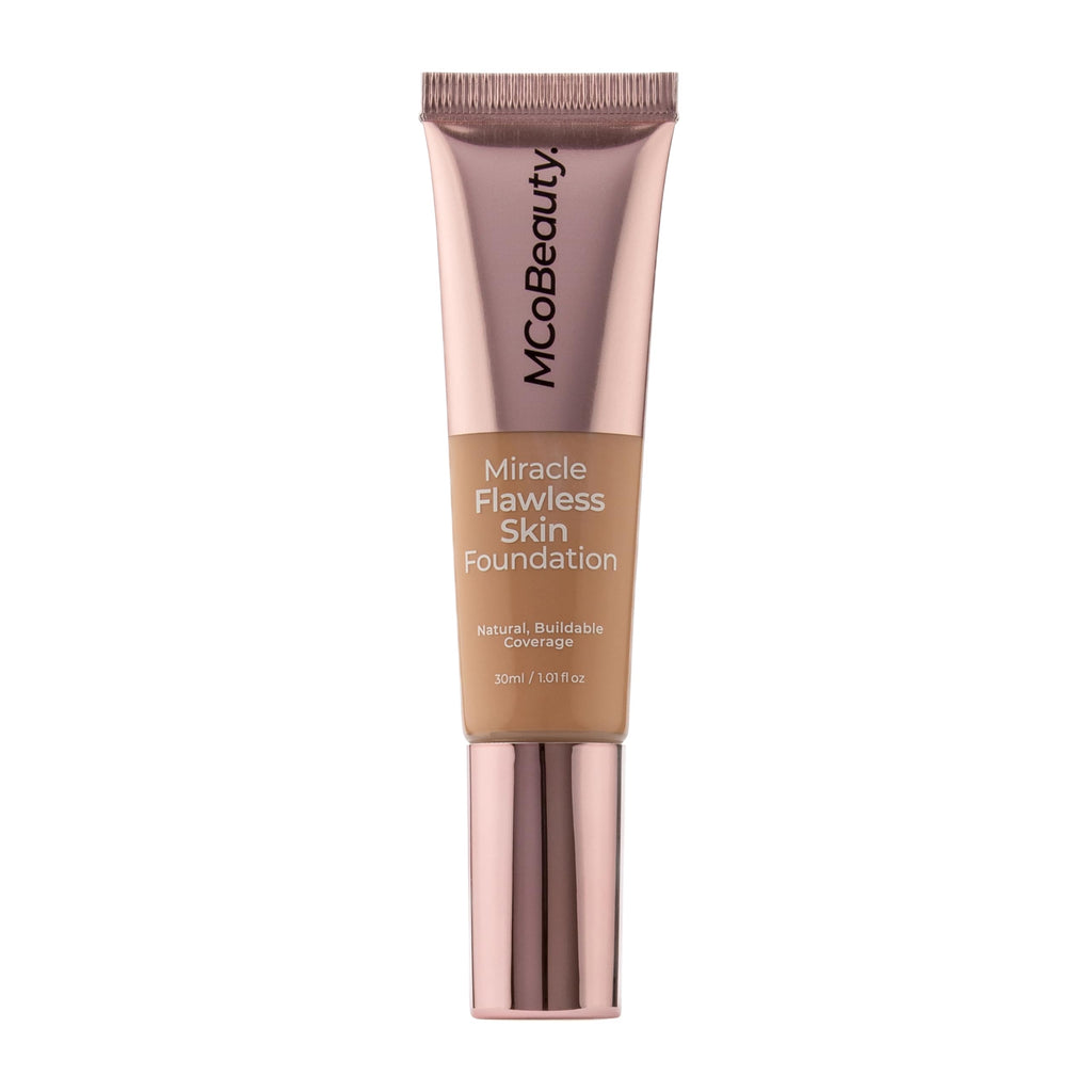 MCoBeauty Miracle Flawless Skin Foundation - Natural Medium, Dewy Finish
