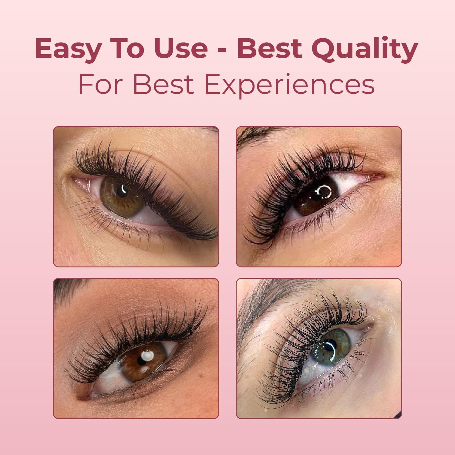 MDC LASHES Promade Fans 1000 – Ultra Speed Premade Lash Extensions 5D-20D, C/CC/D Curl, 10-18mm