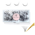 MDC Lashes Promade Fans 500 – 5D-16D Volume Lash Extensions, 8-16mm, C/CC/D Curl