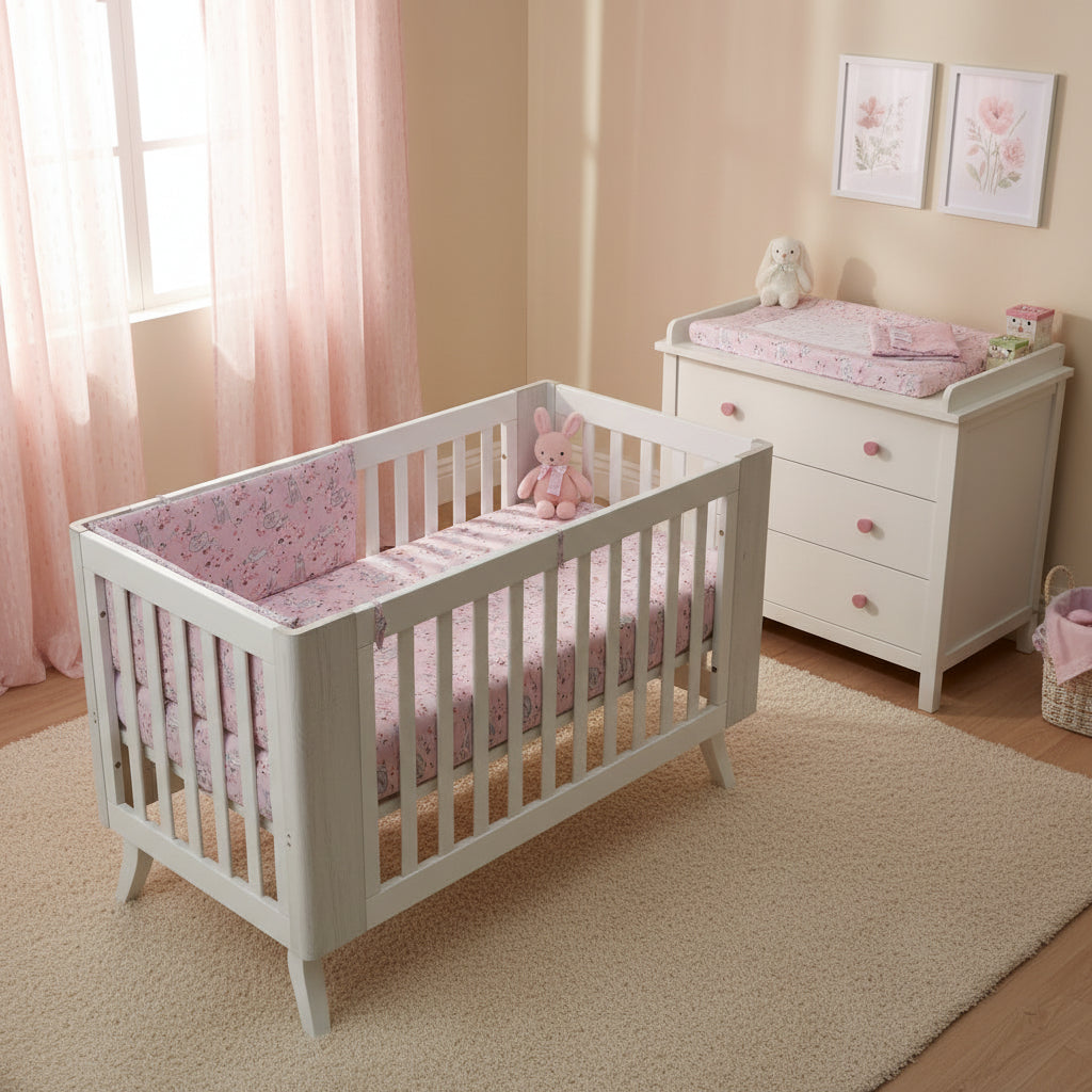 Meadowlands Organic Cotton Junior All-in-One 4.0 Tog Quilt Bedding Set