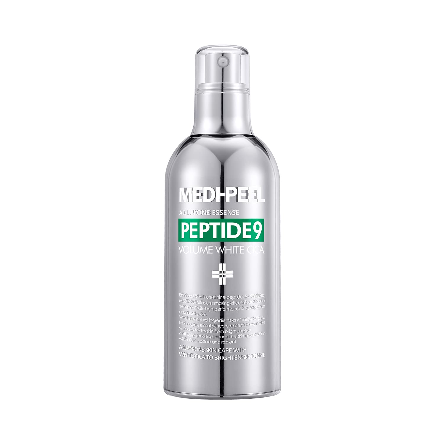 MEDI-PEEL Peptide 9 Volume White Cica Essence – Bubble Texture Brightening Serum for All Skin Types | Korean Skincare