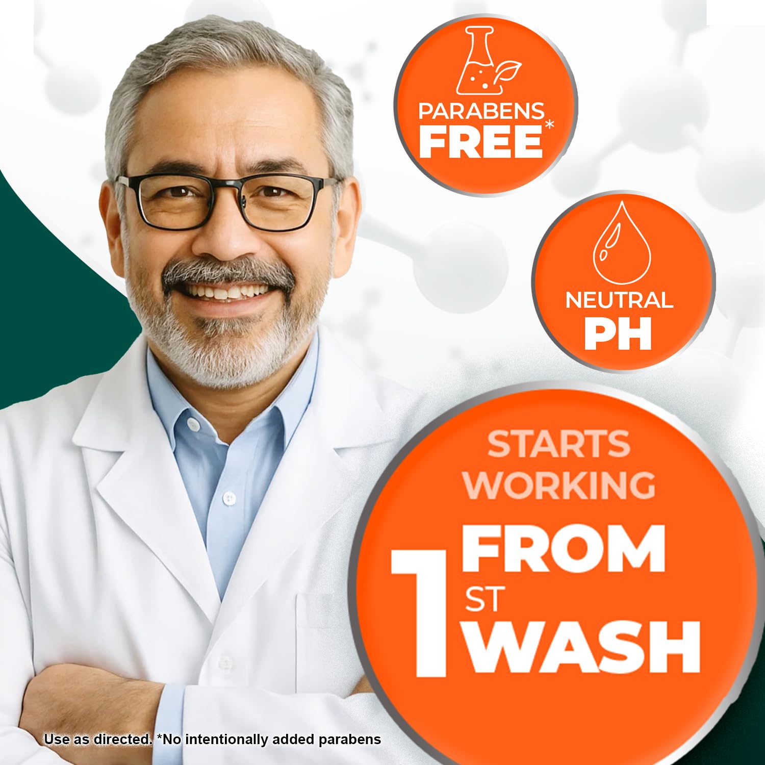 Medicasp Coal Tar Anti-Dandruff Shampoo – Starts Working From First Wash, 2-Pack (6 oz each)