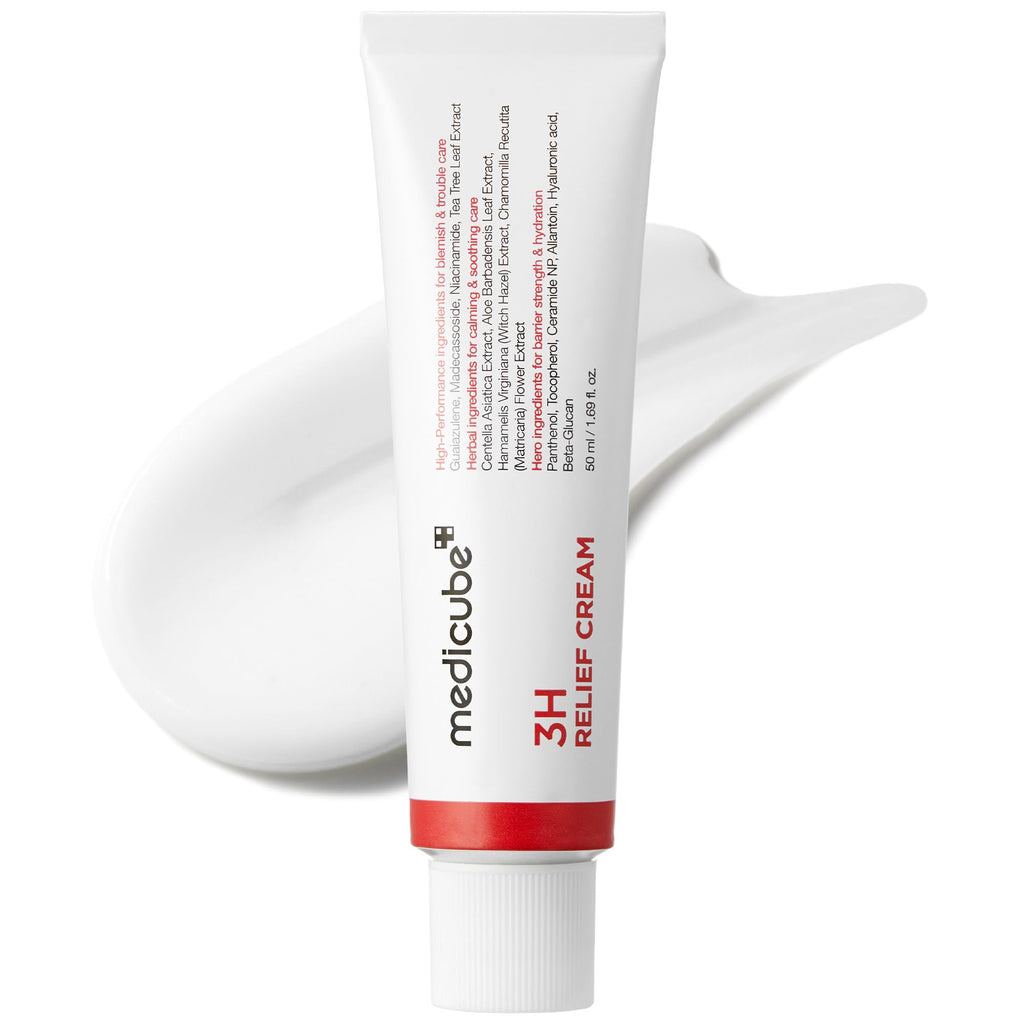 Medicube 3H Daily Relief Cream — Lightweight Hydration for All Skin Types
