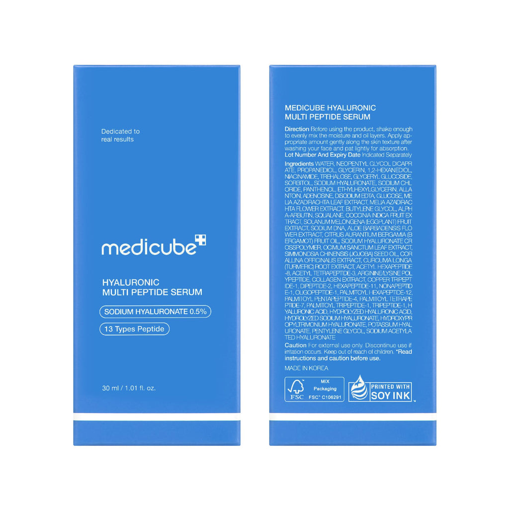 Medicube Hyaluronic Multi Peptide PDRN Serum – Lightweight Hydration & Glow (30ml)