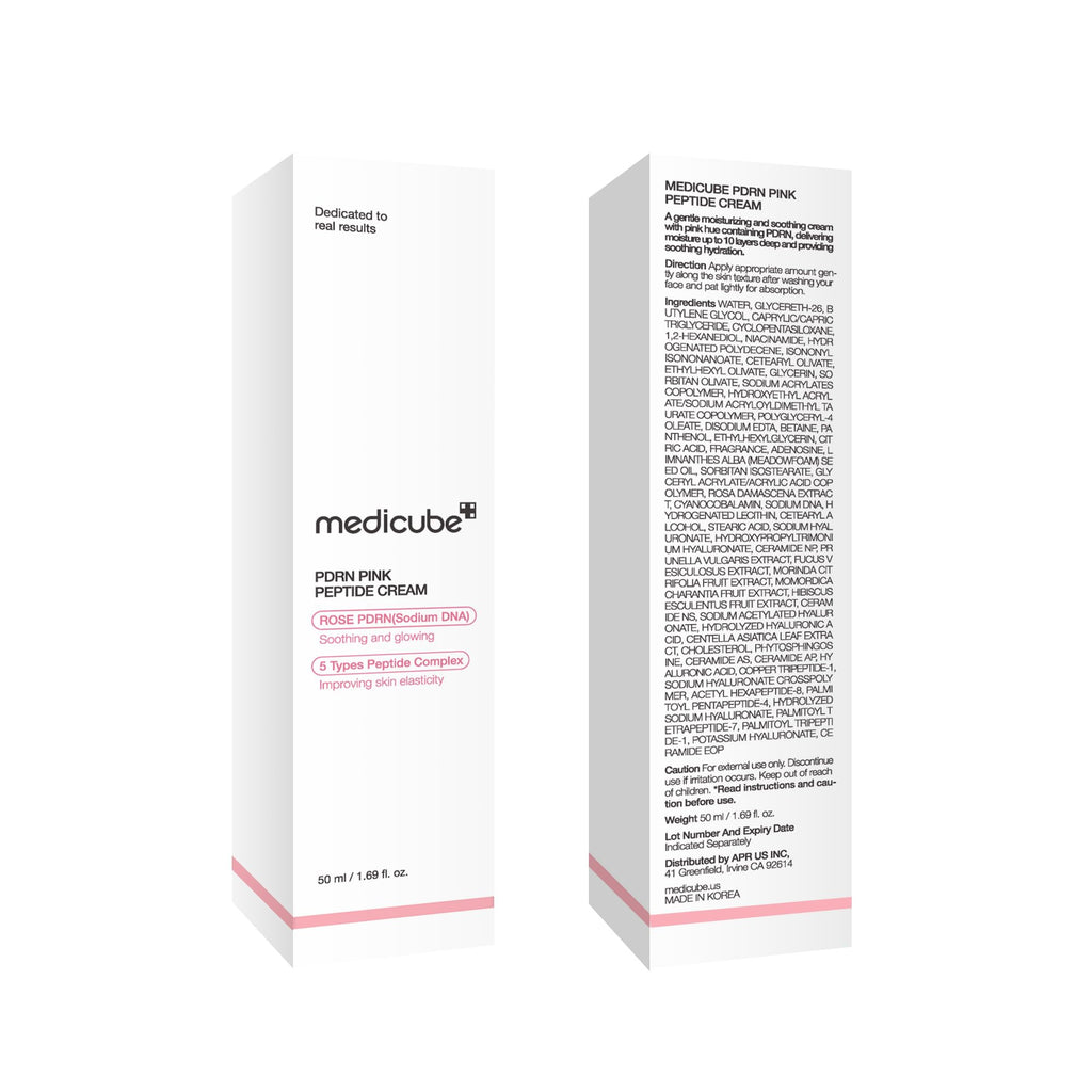 Medicube PDRN Pink Hyaluronic Moisturizing Cream | Hydration, Glow & Barrier Support | 50ml