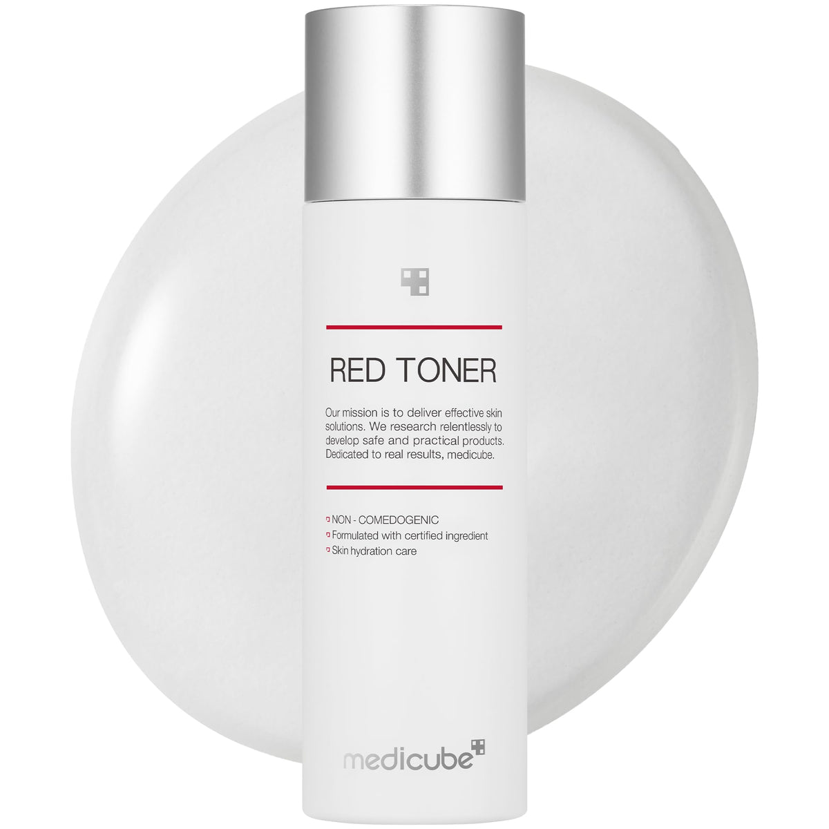 Medicube Red Toner 2.0 – Low-Irritation Toner for Acne-Prone Skin with BHA, Niacinamide & Adenosine