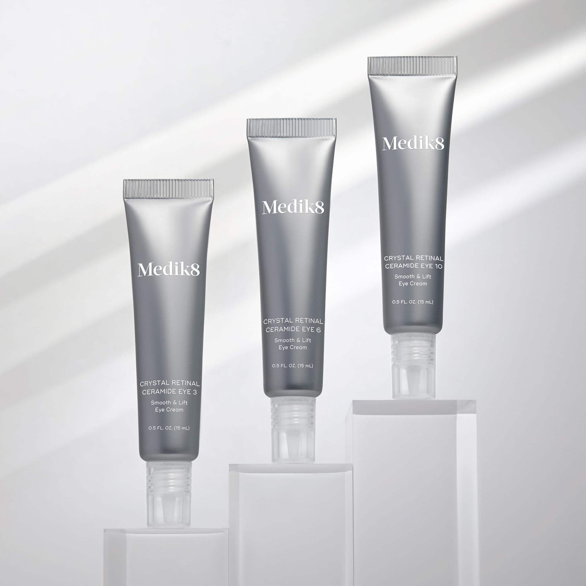 Medik8 Crystal Retinal Ceramide Eye 3 – Lifting Eye Cream with Vitamin A for Delicate Skin