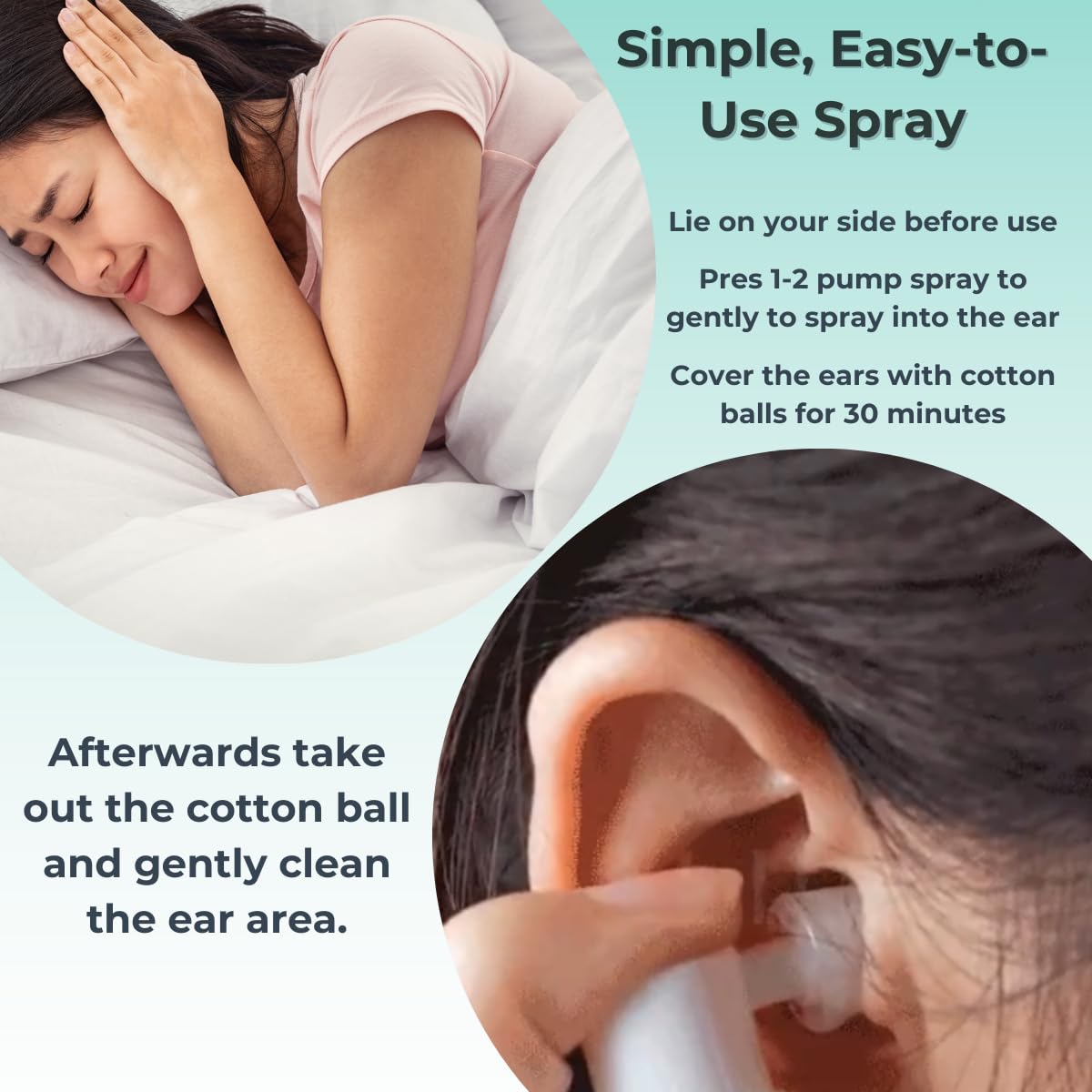 MediLisk Hearing Restoration Spray – Gentle Ear Care & Earwax Cleaning (1 Fl Oz)