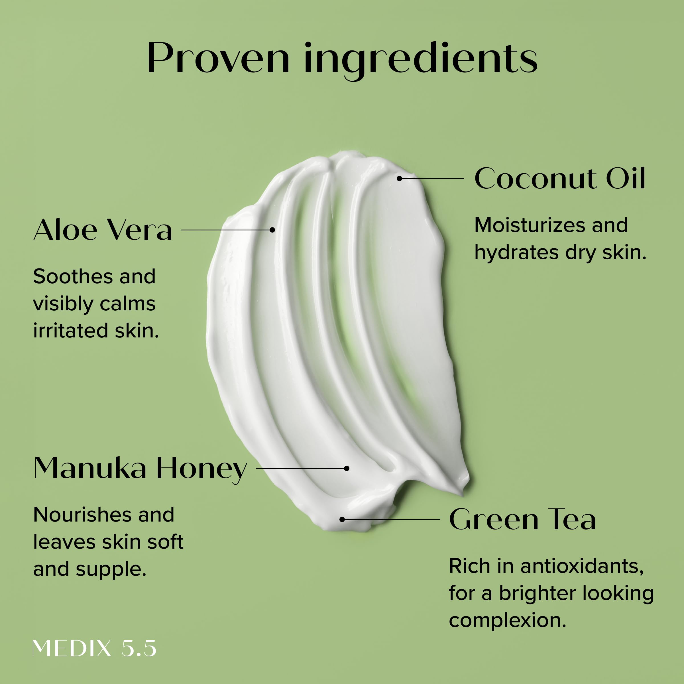 Medix 5.5 Brightening Vitamin C Cream + Coconut Oil Moisturizer Set – 2pc Body & Face Lotion