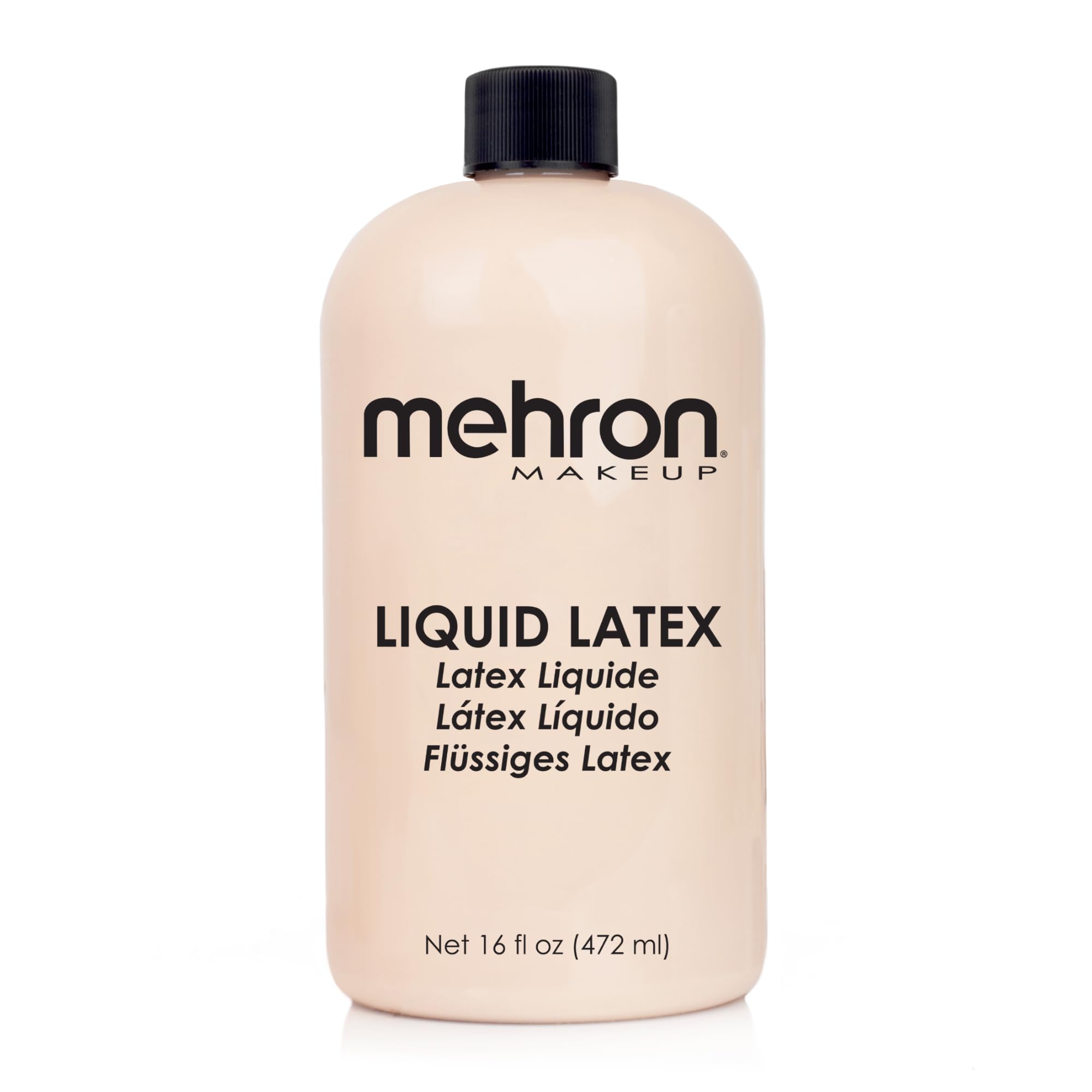 Mehron Liquid Latex (16 oz) – Light Flesh | Professional FX Adhesive & 3D Effects