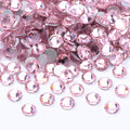 MEIBITE Pink Flatback Rhinestones – 2880 SS16 Glass Crystals (3.8-4.0mm) for Nails & Crafts