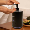 Meigons Oil Warmer for Massage - Constant Temperature - Dual Dispenser - Black