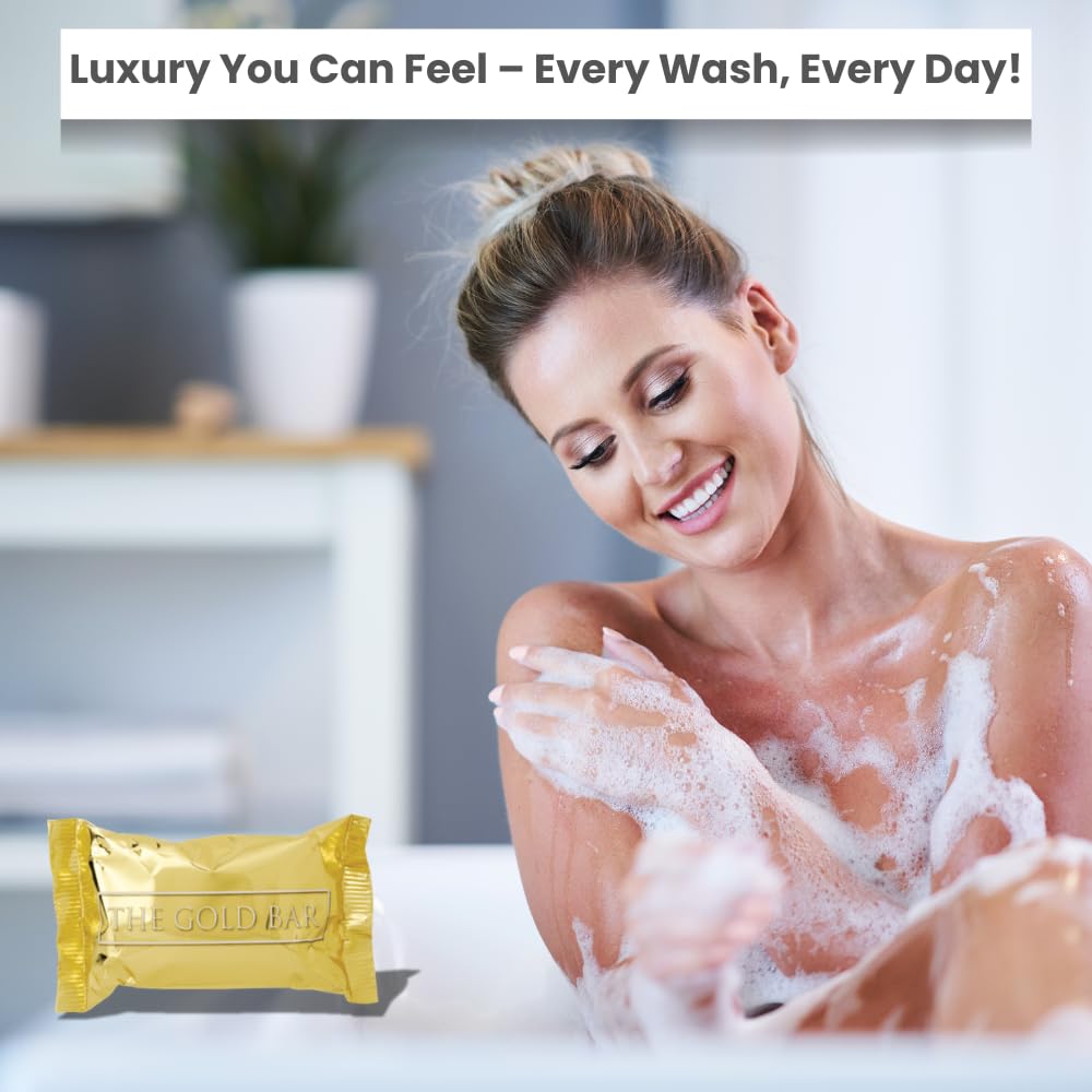 Melaleuca Gold Bar Soap – 4.5 oz | Moisturizing Glycerin Bar with Citrus Scent