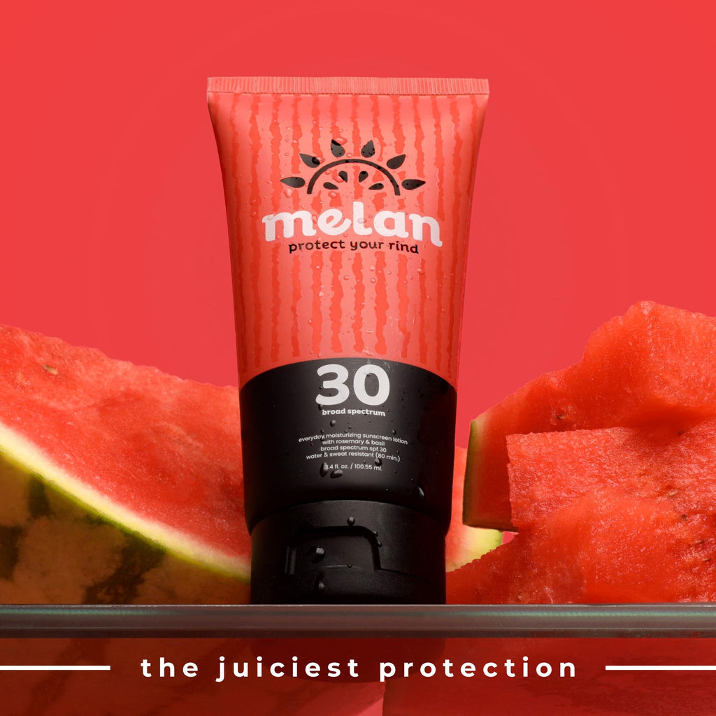 Melan Everyday SPF 30 Sunscreen Lotion – Lightweight, Water & Sweat Resistant, Vegan, Made in USA