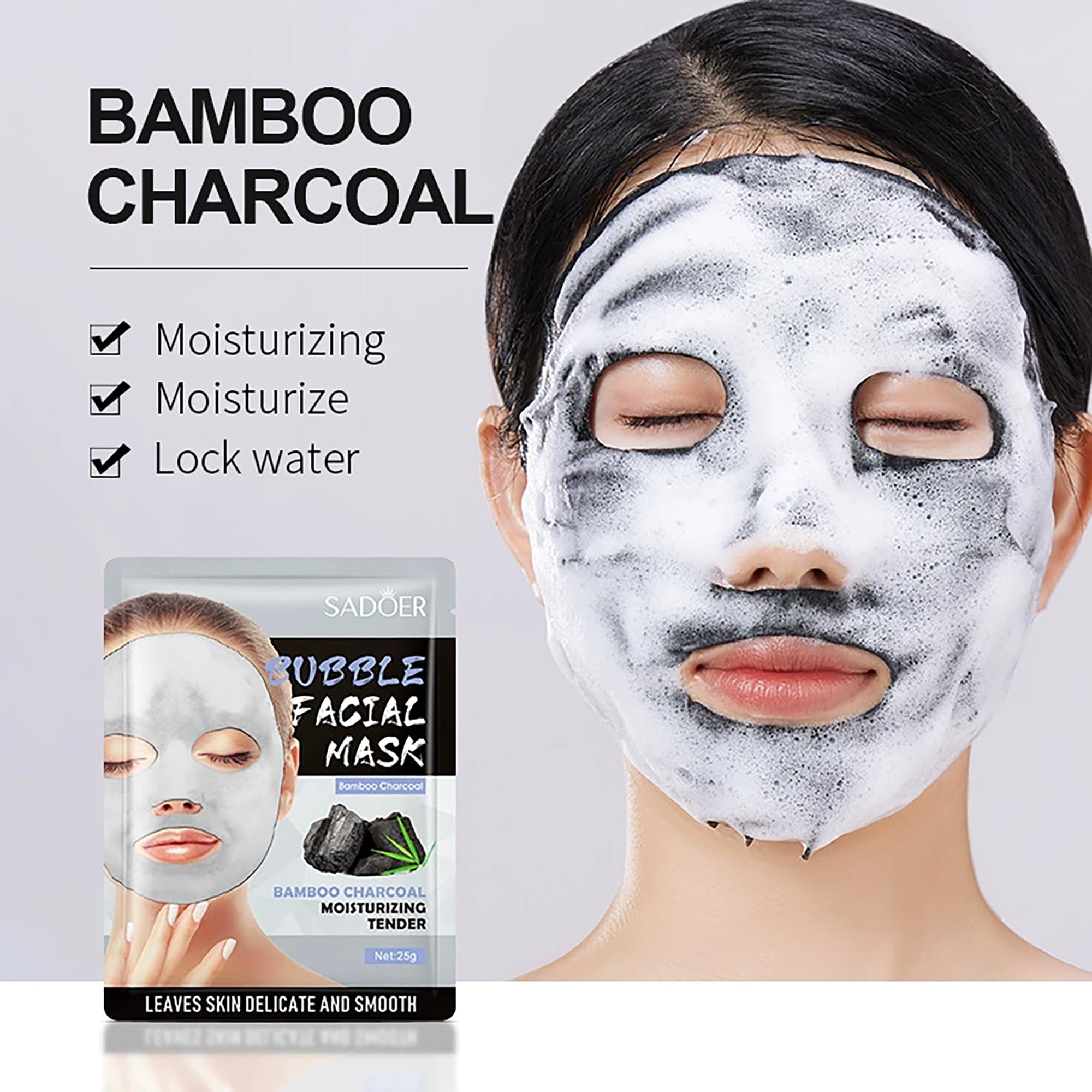 Meleell 55-Pack Collagen Face Masks – Variety Sheet Masks Gift Box for Women, Teens & Spa Lovers