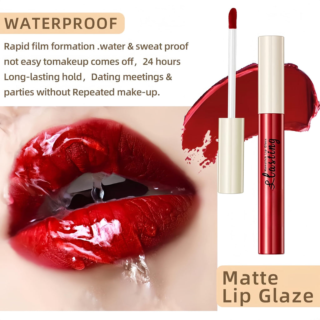 Melemando 12PCS Matte Liquid Lipstick Set – Non-Stick, Long-Lasting Velvet Finish (Set 01)