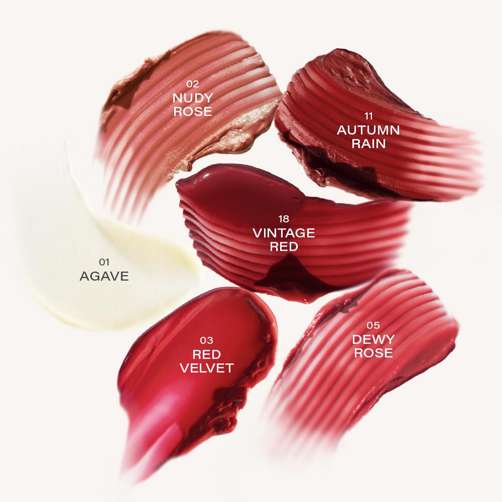 Melixir Vegan Lip Butter (12 Colors) – Hydrating Tinted Lip Balm with Shea Butter – #15 Dirty Pink