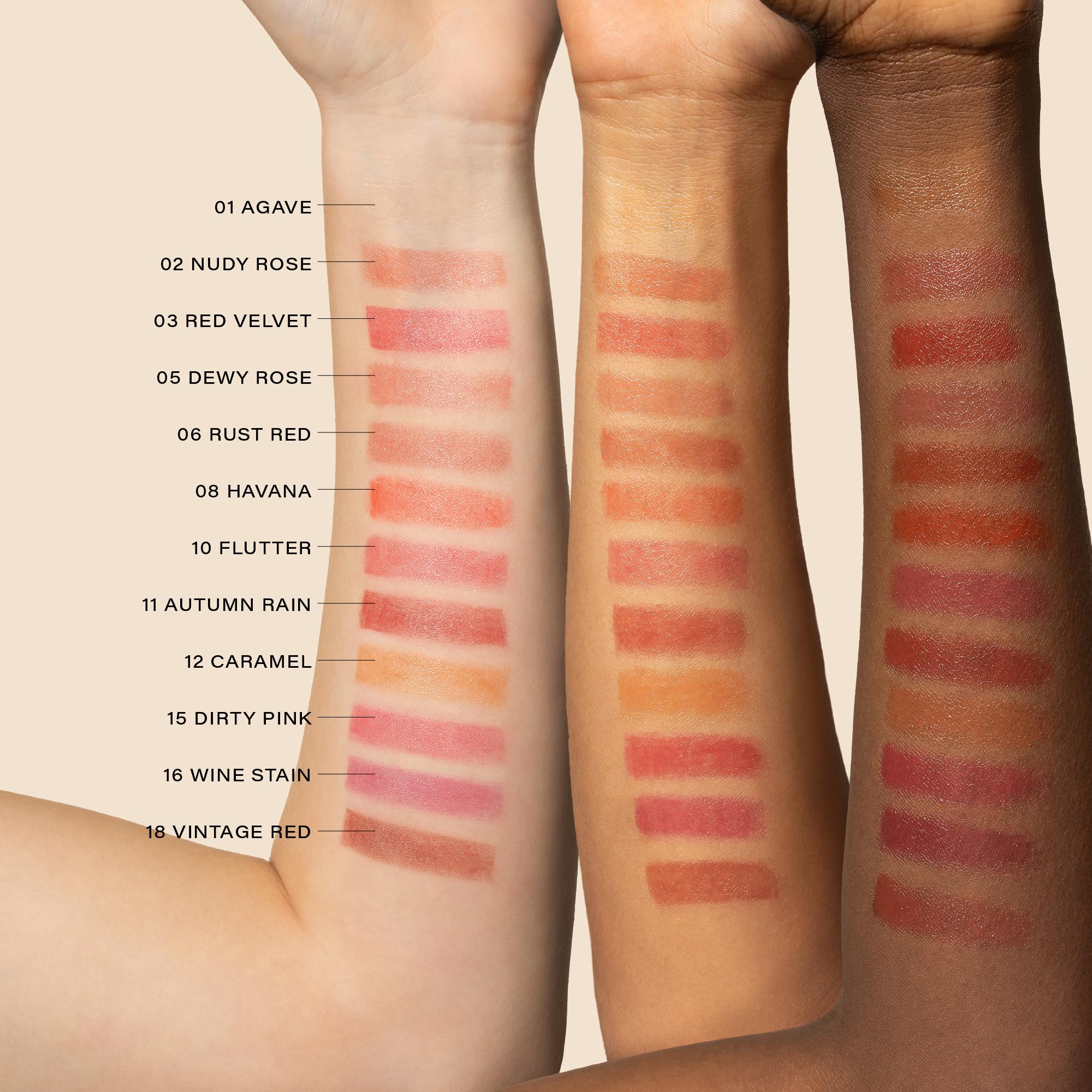 Melixir Vegan Lip Butter (12 Colors) – Hydrating Tinted Lip Balm with Shea Butter – #15 Dirty Pink