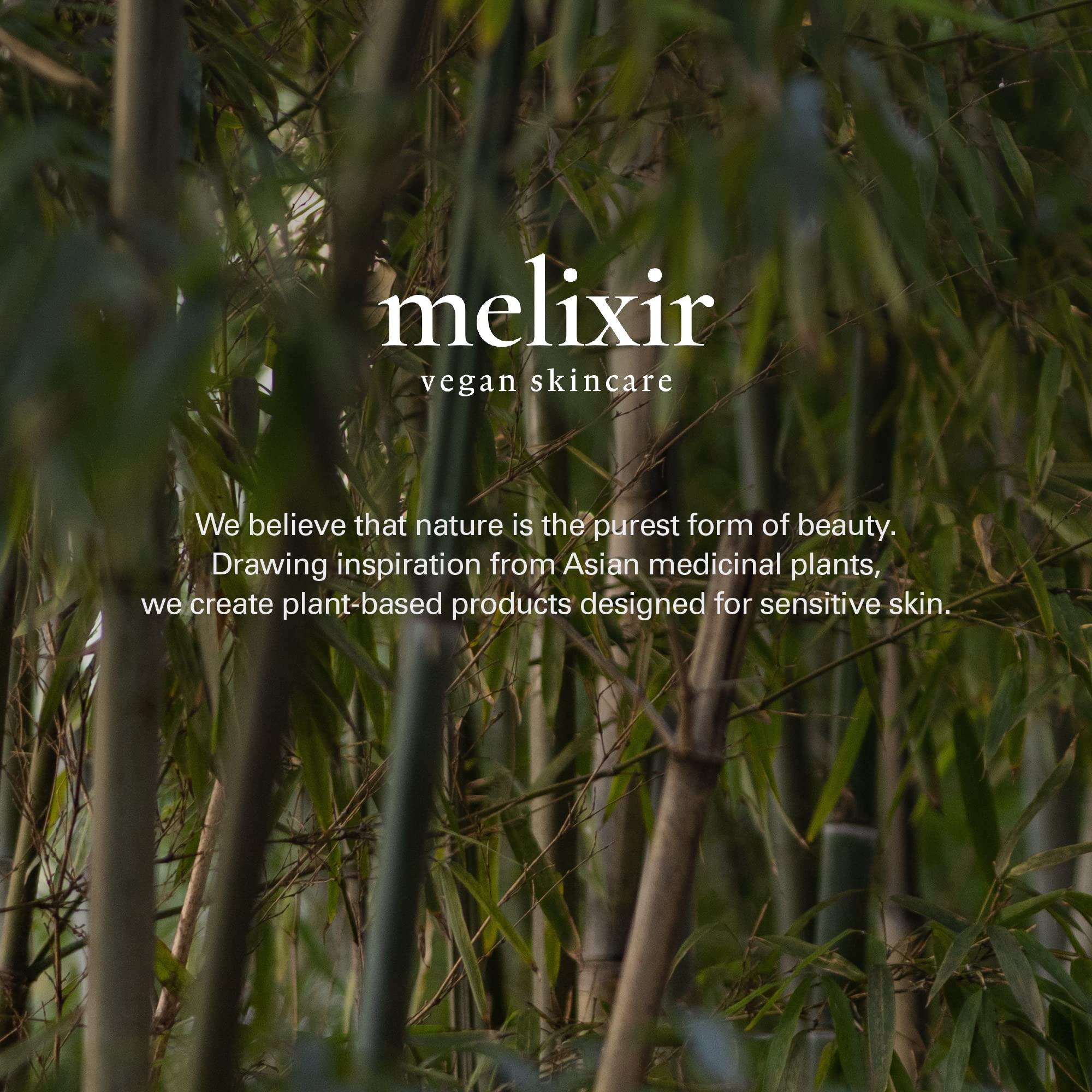Melixir Vegan Hydration Kit for Dry Skin | Bamboo Serum + Relief Moisturizer