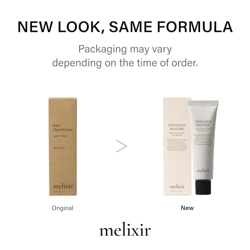 Melixir Vegan Hand Cream – Untamed Nature, Calming Forest Scent, 50 ml