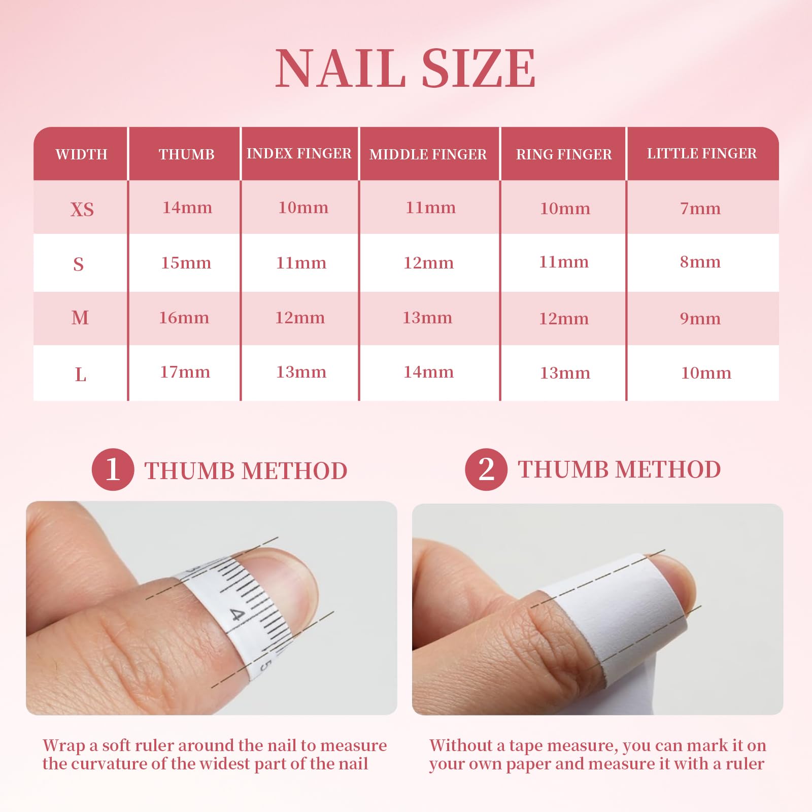 MellowBells Press On Nails 10Pcs Blue Embossed Handmade 33mm Long – Quick DIY Manicure