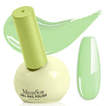 MelodySusie Gel Nail Polish – Plant-Based, Tilt‑Stand Bottle, 0.56 fl oz (16.5 ml), 3‑Free (TPO/HEMA/HPMA), Green