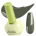 MelodySusie Green Gel Nail Polish – Highly Pigmented, Plant-Based, Tilt Bottle, 0.56oz, TPO/HEMA/HPMA Free