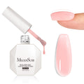 MelodySusie Hema-Free Milky Pink Builder Gel – 0.5 Fl Oz | UV/LED Extension