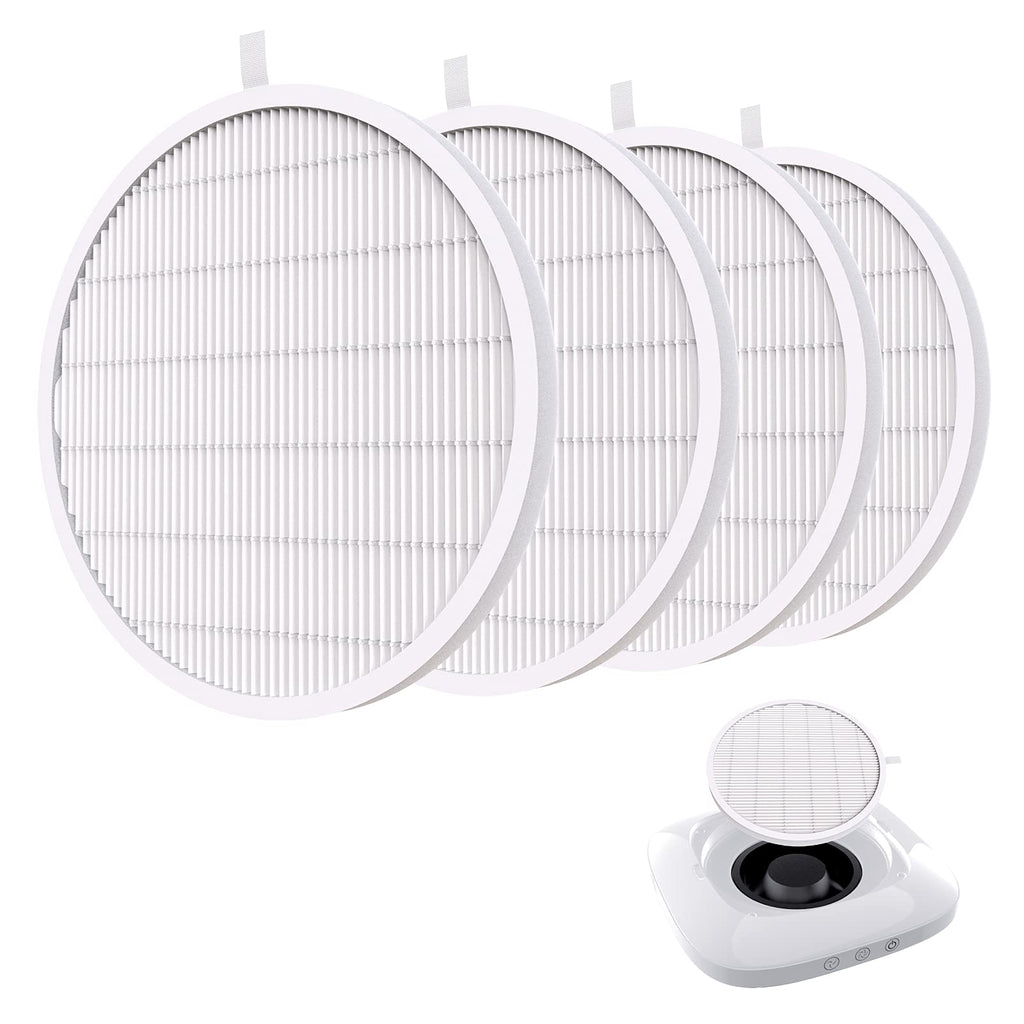 MelodySusie Nail Dust Collector Filter 4-Pack – Reusable Replacement Filters