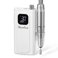 MelodySusie SC300F Clip-On Rechargeable Nail Drill - 30000RPM E-File with LCD Display