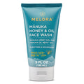 MELORA Manuka Honey Face Wash | Hydrating Daily Cleanser with Manuka Honey & Oil