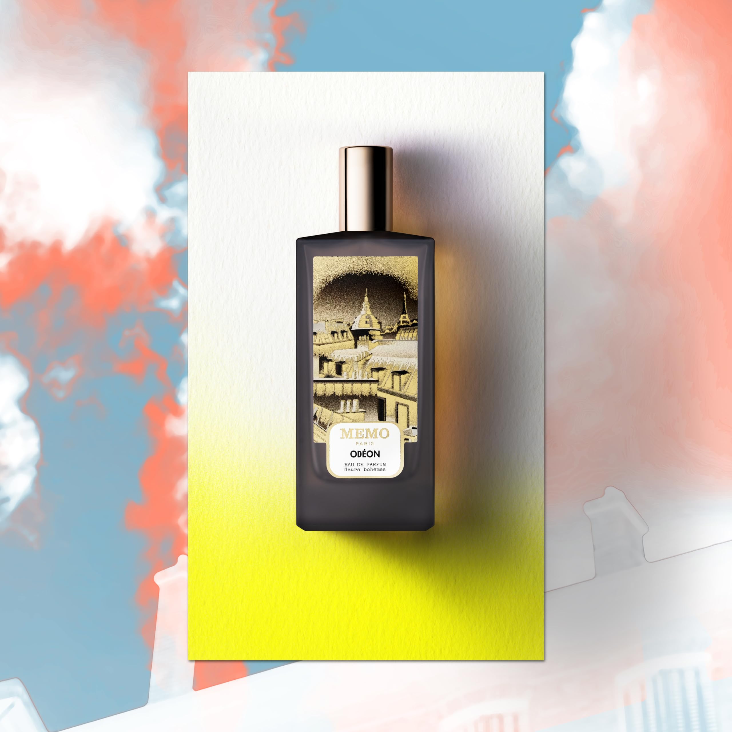 Memo Paris Odeon Eau de Parfum 75ml – Parisian Rose, Candied Date & Amber Base