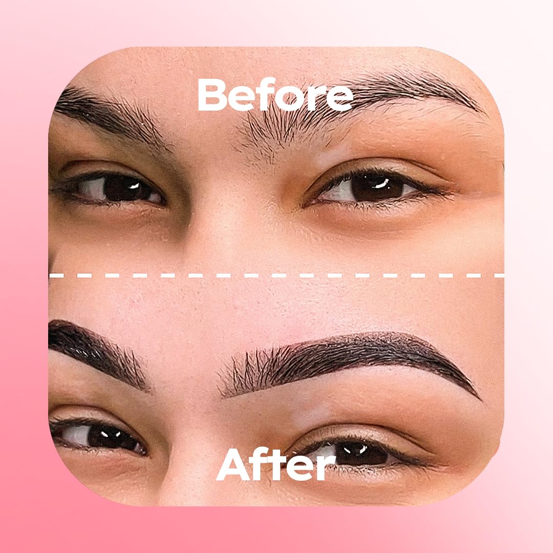 Menela Eyebrow Tint Kit – Vegan, Ammonia-Free Brow Color with Jojoba Oil (Medium Blonde, 20 ml)