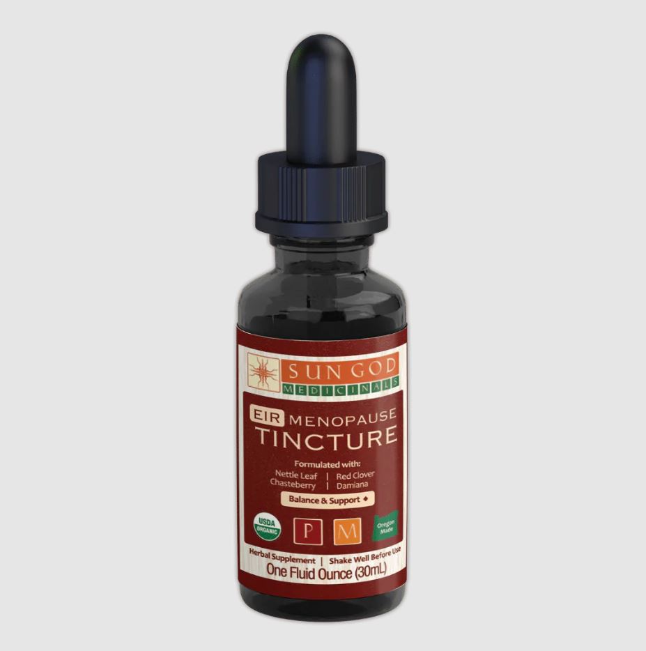 MENOPAUSE Organic Herbal Tincture - System Support & Hormonal Balance