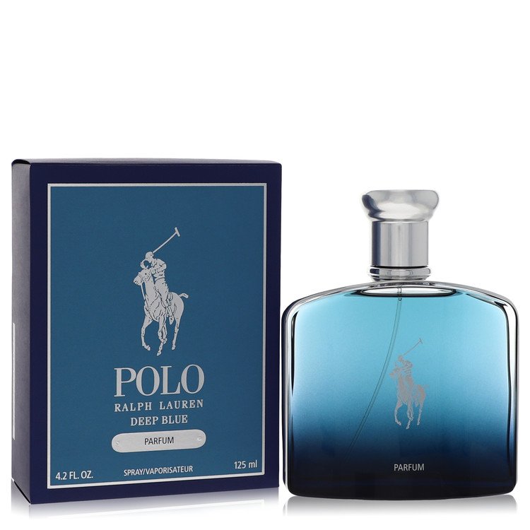 Polo Deep Blue by Ralph Lauren Eau de Parfum Spray 4.2 oz / 125 ml for Men
