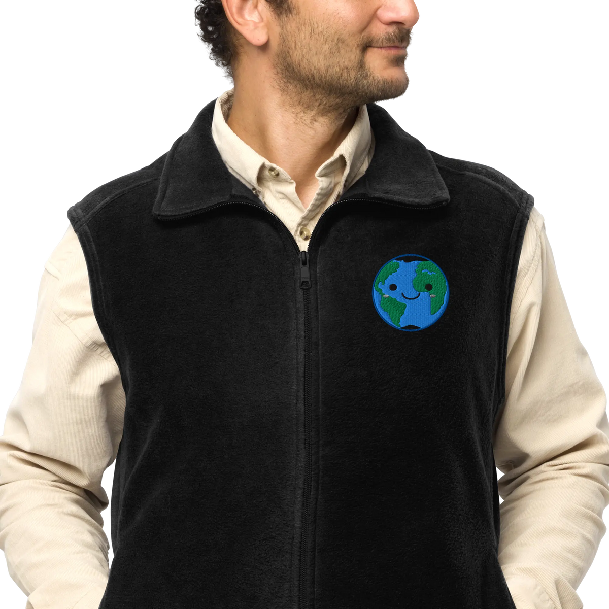 First Home Men’s Columbia fleece vest