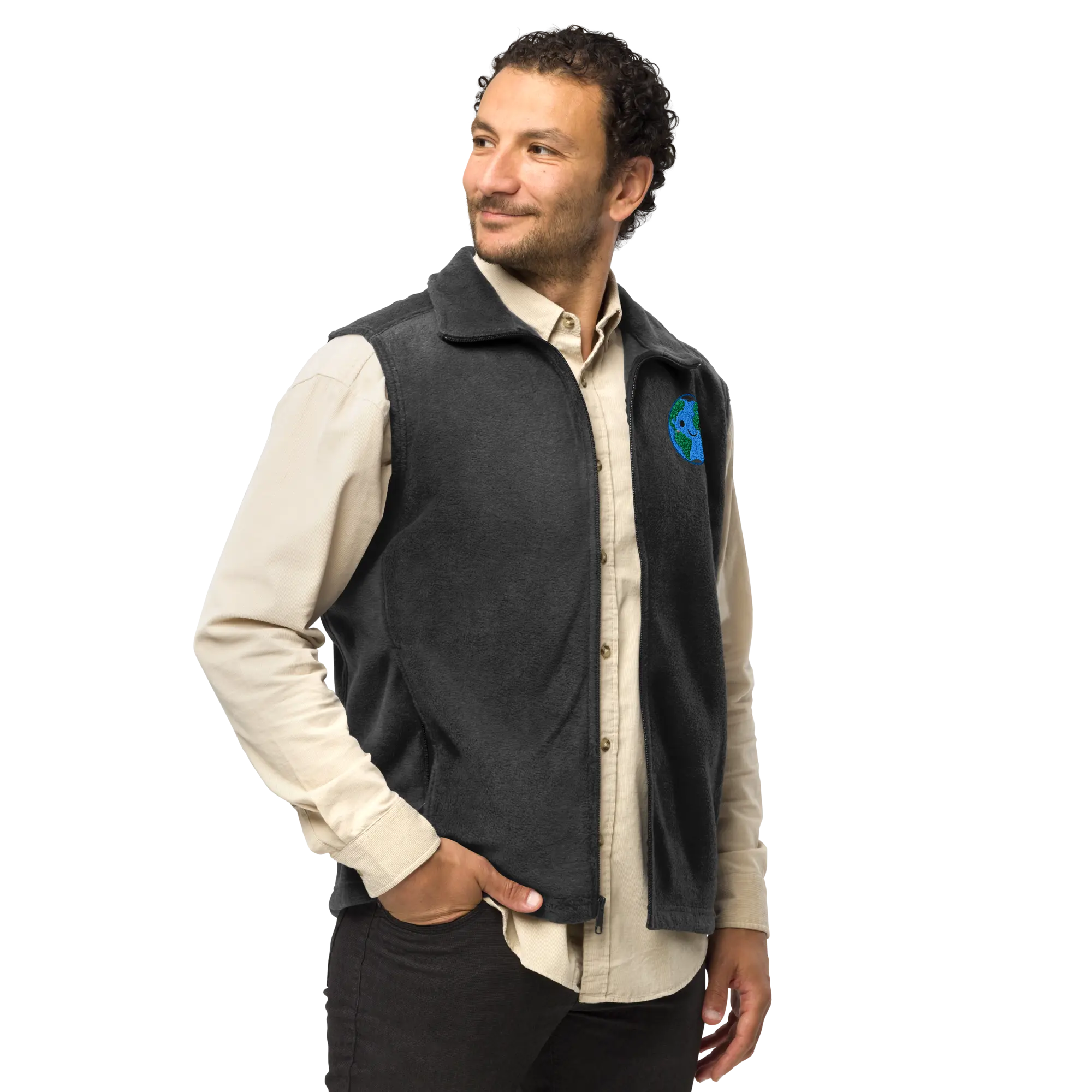 First Home Men’s Columbia fleece vest