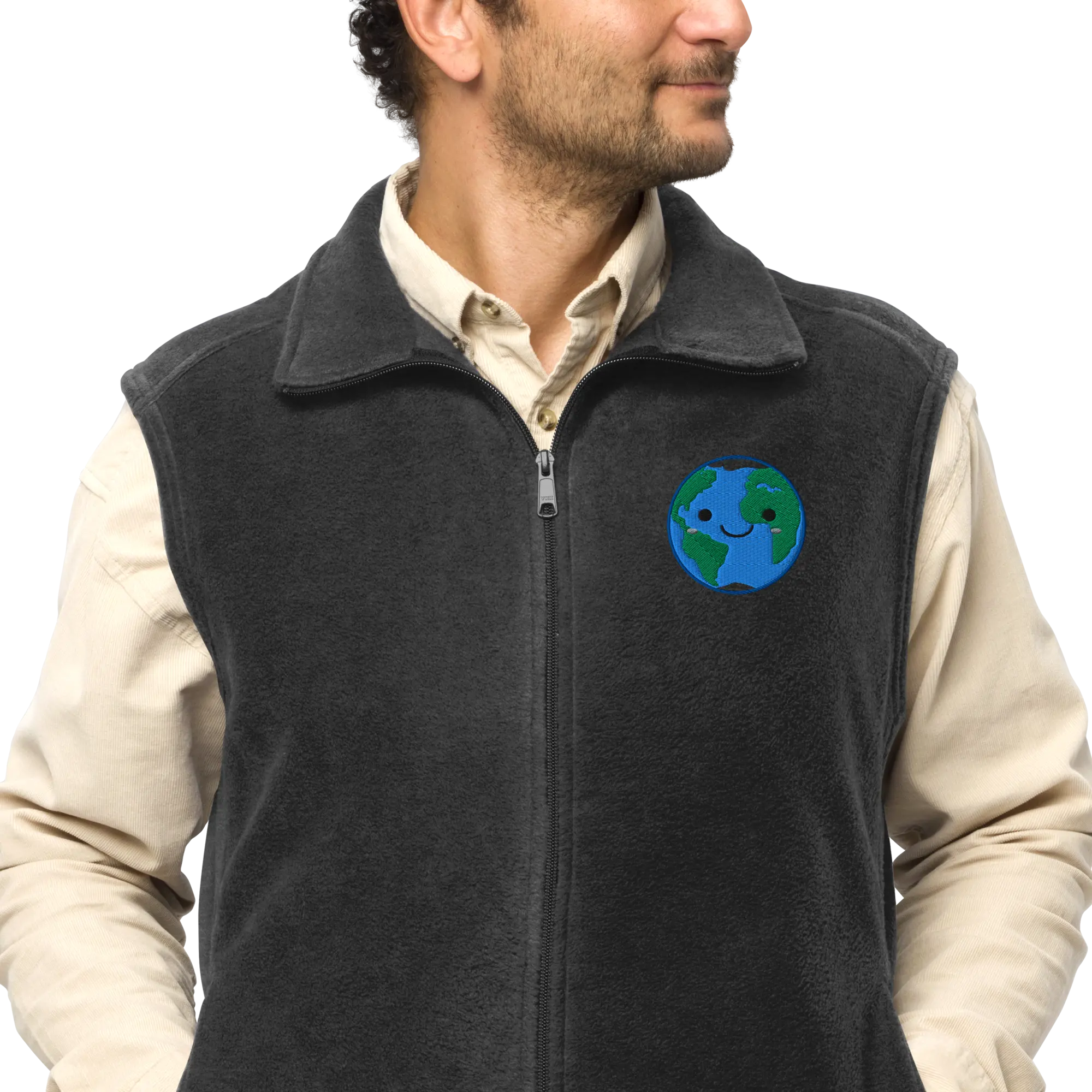 First Home Men’s Columbia fleece vest